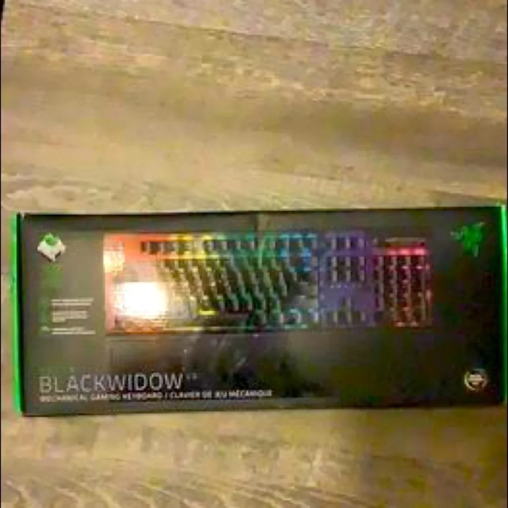 Razer Blackwidow v3 gaming keyboard with warranty